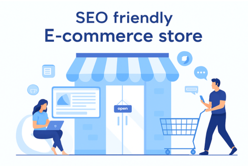 SEO friendly e-commerce store