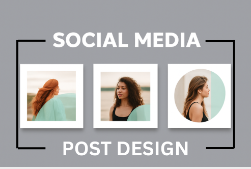 Social media post design