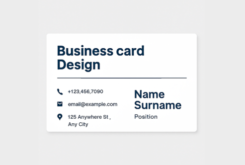 Business Card Design