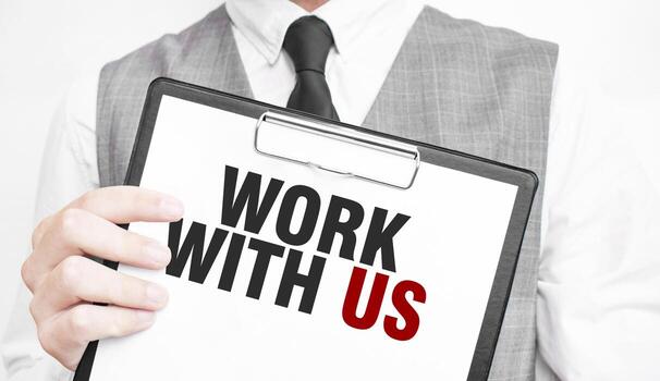 Work with us image