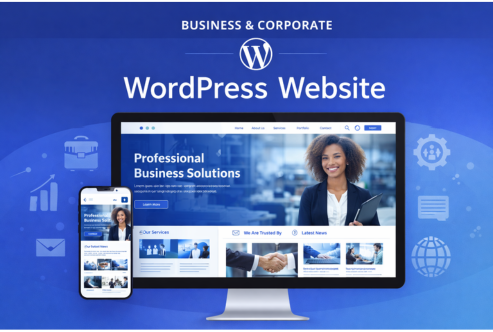 business and cooperate website